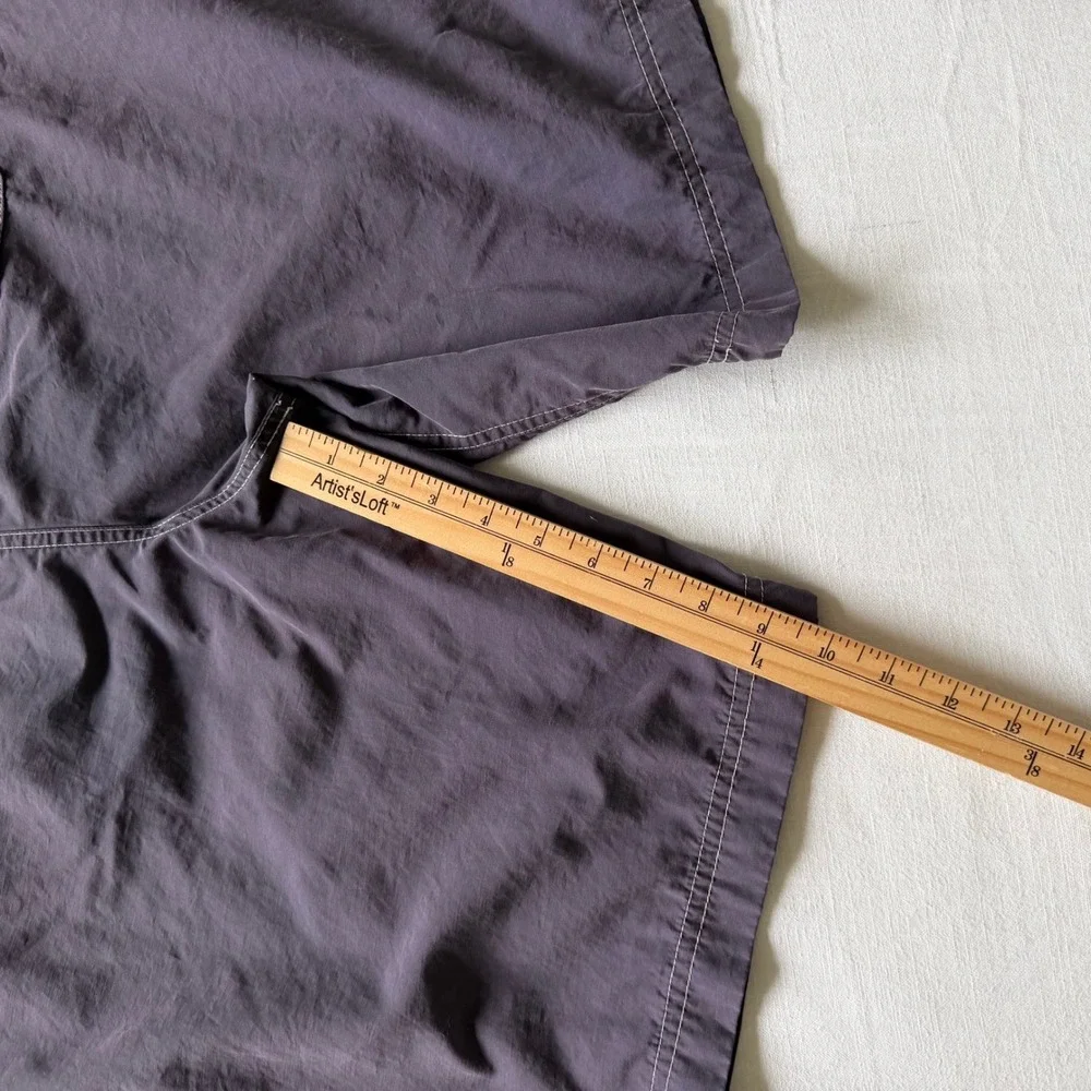 90's Polo Jeans Co Ralph Lauren Board Striped Shorts Swim Trunks Blue Large